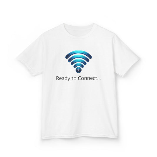 Kids Tee, TWEEN, Funny and Open to Connecting with New Friends, Youth Shirt, Children's Top, Kid's Graphic Tee, Boys and Girls Tee, Kids